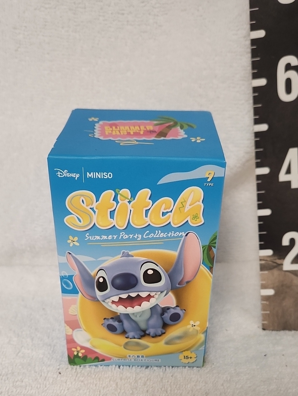Disney Stitch Summer Party Collectible Blind Box Figure - Blue & Yellow